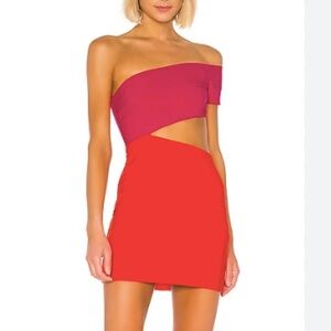 Lovers + Friends asymmetrical Dress